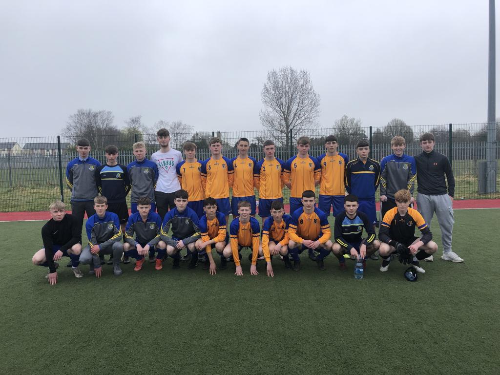 U17 Soccer Win Midlands League Final Naas CBS