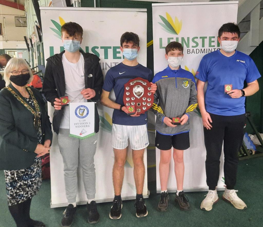 Good Luck to our U19 Badminton Team in the AllIreland Final Naas CBS