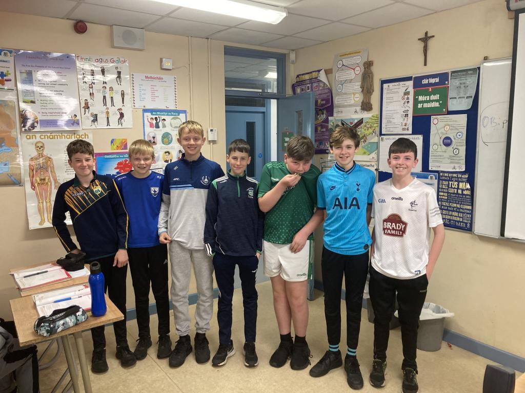 Rag Day in Aid of The Irish Cancer Society Naas CBS