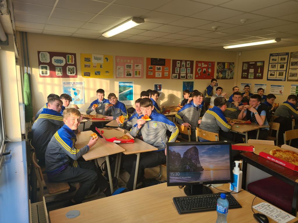 3C Win a Pizza Party for Finishing the First Term with the Most